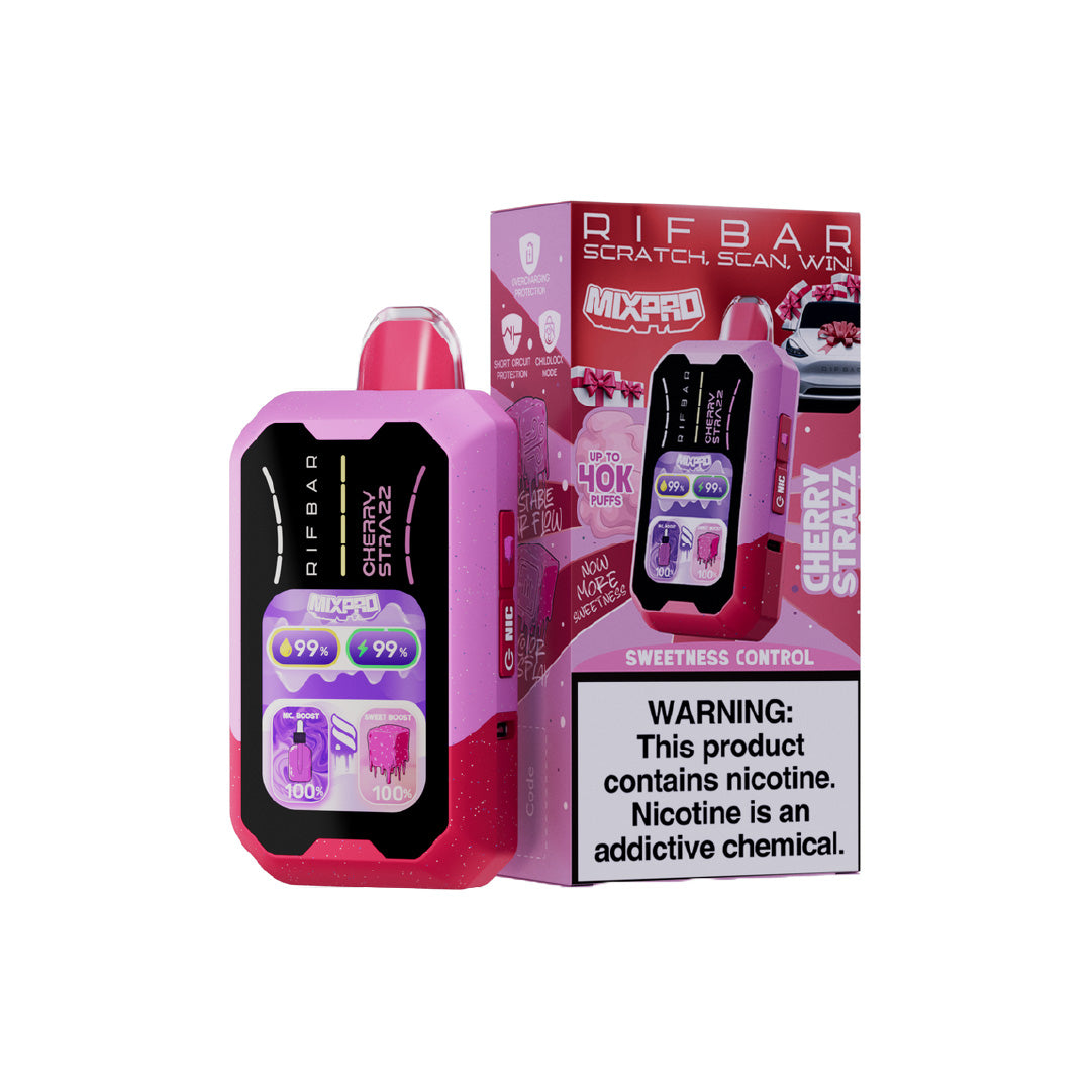 RIFBAR MIXPRO - NICOTINA 5% - 40.000 PUFFS