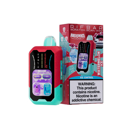 RIFBAR MIXPRO - NICOTINA 5% - 40.000 PUFFS