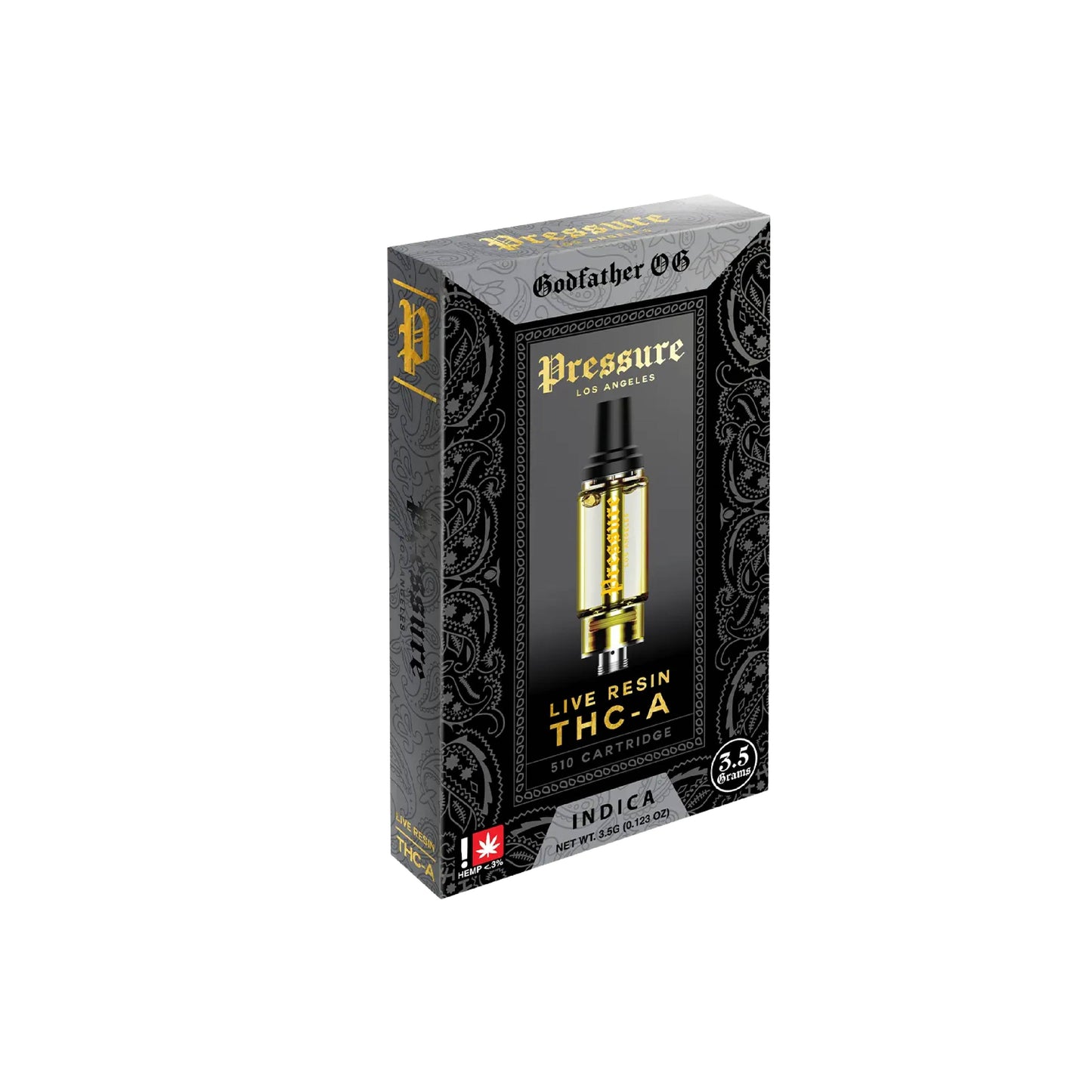 PRESSURE CARTRIDGE - INDICA - 3.5 GR